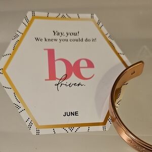 Mary Kay Be Driven Bracelet with Inspirational Card and bracelet